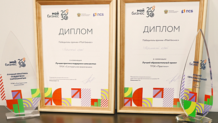 Пермский центр «Мой бизнес» стал победителем национальной премии